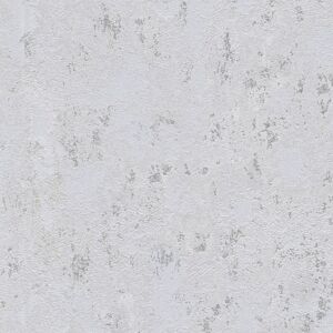 Profhome - Plaster look wallpaper wall 393872 non-woven wallpaper textured with tangible texture and metallic highlights grey silver 5.33 m2 Profhome - Plaster look wallpaper wall 393872 non-woven wallpaper textured with tangible texture and metallic highlights grey silver 5.33 m2