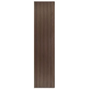 Casa Premium Acoustic Slat Wall 2.95m x 0.6m - Dark Walnut Casa Premium Acoustic Slat Wall 2.95m x 0.6m - Dark Walnut