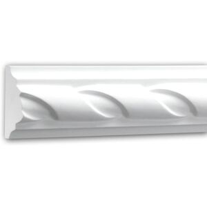 PROFHOME DECOR Panel Moulding 151312 Profhome Dado Rail Decorative Moulding Frieze Moulding Neo-Empire style white 2 m PROFHOME DECOR Panel Moulding 151312 Profhome Dado Rail Decorative Moulding Frieze Moulding Neo-Empire style white 2 m