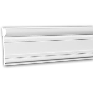 PROFHOME DECOR Panel Moulding 151345F Profhome Dado Rail Flexible Moulding Decorative Moulding Neo-Classicism style white 2 m PROFHOME DECOR Panel Moulding 151345F Profhome Dado Rail Flexible Moulding Decorative Moulding Neo-Classicism style white 2 m
