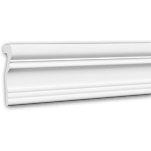 Profhome Decor - Panel Moulding 151355F Profhome Dado Rail Flexible Moulding Decorative Moulding Neo-Classicism style white 2 m Profhome Decor - Panel Moulding 151355F Profhome Dado Rail Flexible Moulding Decorative Moulding Neo-Classicism style white 2 m