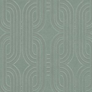 Profhome - Retro wallpaper wall 399375 non-woven wallpaper slightly textured with graphical pattern and metallic highlights blue green brown white Profhome - Retro wallpaper wall 399375 non-woven wallpaper slightly textured with graphical pattern and metallic highlights blue green brown white
