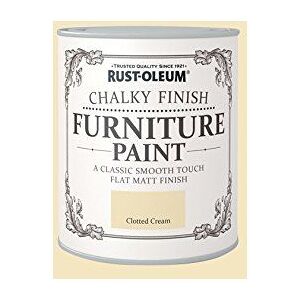 Chalk Chalky Furniture Paint Clotted Cream 2.5L - Rust-oleum Chalk Chalky Furniture Paint Clotted Cream 2.5L - Rust-oleum