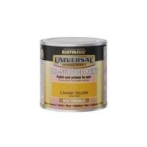 Rust-oleum - Universal All Surface Brush on Paint - Gloss - Canary Yellow - 250ml Rust-oleum - Universal All Surface Brush on Paint - Gloss - Canary Yellow - 250ml