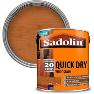 Sadolin Quick Dry Woodstain - Antique Pine - 2.5L Sadolin Quick Dry Woodstain - Antique Pine - 2.5L