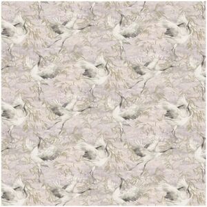 HOLDEN DECOR Sarus Pink Wallpaper Graceful Birds, Textured Scrubbable Paste The Wall Versatile HOLDEN DECOR Sarus Pink Wallpaper Graceful Birds, Textured Scrubbable Paste The Wall Versatile