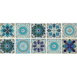 Hoopzi - Self Adhesive Tile Wallpaper, pvc Modern Style Waterproof Self Adhesive Wall Stickers Home Decor for Bathroom Decor Kitchen Walls Stairs (20 Hoopzi - Self Adhesive Tile Wallpaper, pvc Modern Style Waterproof Self Adhesive Wall Stickers Home Decor for Bathroom Decor Kitchen Walls Stairs (20