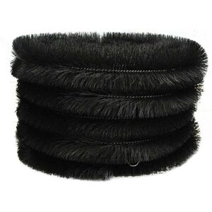 Selections - Set of 5 Black Gutter Brush Leaf Guard (4m) Selections - Set of 5 Black Gutter Brush Leaf Guard (4m)