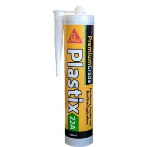 Sika - white Plastix-22A Premium Grade Showerwall Glazing Facade Sealant 300ml Sika - white Plastix-22A Premium Grade Showerwall Glazing Facade Sealant 300ml