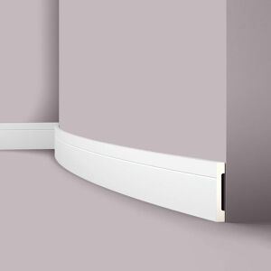 NMC Wallstyl FD2 Flex Skirting - White, 200cm, 1.5cm, 11cm - Skirting NMC Wallstyl FD2 Flex Skirting - White, 200cm, 1.5cm, 11cm - Skirting