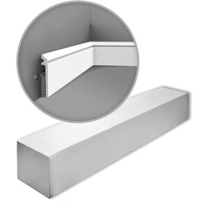 Orac Decor LUXXUS SX186-box Baseboard - Impact-Resistant, 16 Moldings Orac Decor LUXXUS SX186-box Baseboard - Impact-Resistant, 16 Moldings