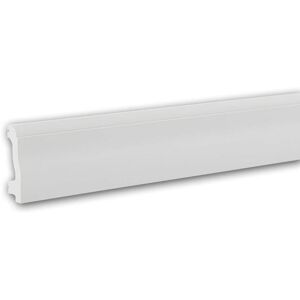Profhome Decor - Skirting Profhome 653801 Base molding Stucco moulding Decorative moulding timeless classic design white 2 m Profhome Decor - Skirting Profhome 653801 Base molding Stucco moulding Decorative moulding timeless classic design white 2 m