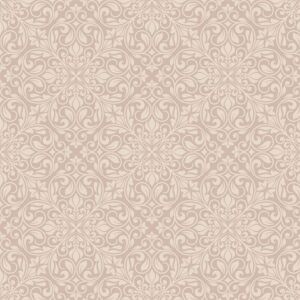 Debona - Baroque Sofia Wallpaper Textured Embossed Vinyl Rose Gold White Debona - Baroque Sofia Wallpaper Textured Embossed Vinyl Rose Gold White