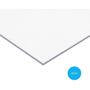 Solstice - Solid Polycarbonate Glazing Sheet Clear 1220mm x 1000mm x 3mm Solstice - Solid Polycarbonate Glazing Sheet Clear 1220mm x 1000mm x 3mm