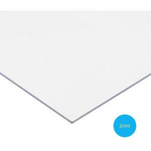 Solstice - Solid Polycarbonate Glazing Sheet Clear 1500mm x 500mm x 2mm Solstice - Solid Polycarbonate Glazing Sheet Clear 1500mm x 500mm x 2mm
