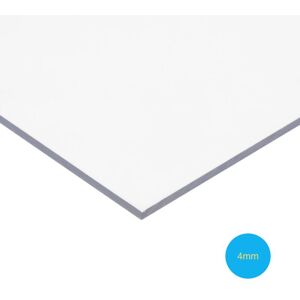 Solstice - Solid Polycarbonate Glazing Sheet Clear 1500mm x 1220mm x 4mm Solstice - Solid Polycarbonate Glazing Sheet Clear 1500mm x 1220mm x 4mm