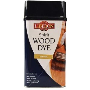Liberon - Spirit Traditional Hardwood Furniture Wood Dye - Light Oak - 1 Litre Liberon - Spirit Traditional Hardwood Furniture Wood Dye - Light Oak - 1 Litre