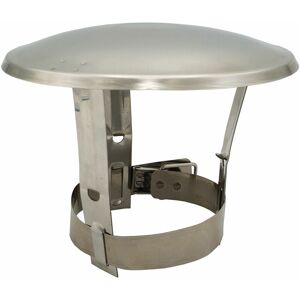 Darco - Stainless Steel Chimney Flue Cowl Pipe Rain Cover Protector Cap Ending 200-250mm Darco - Stainless Steel Chimney Flue Cowl Pipe Rain Cover Protector Cap Ending 200-250mm