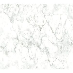 Profhome - Stone tile wallpaper wall 361573 non-woven wallpaper smooth with nature-inspired pattern matt white grey 5.33 m2 (57 ft2) Profhome - Stone tile wallpaper wall 361573 non-woven wallpaper smooth with nature-inspired pattern matt white grey 5.33 m2 (57 ft2)