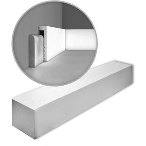 Orac Decor 20 x Skirting Boards SX171 - Skirting Board - White - Modern Style Orac Decor 20 x Skirting Boards SX171 - Skirting Board - White - Modern Style