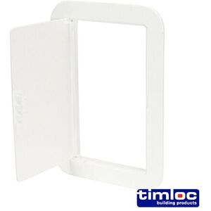 Timco - Timloc Access Panel Plastic Hinged White - 155 x 235mm Timco - Timloc Access Panel Plastic Hinged White - 155 x 235mm