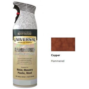 Rust-oleum - Universal All Surface Spray Paint - Hammered - Copper - 400ml Rust-oleum - Universal All Surface Spray Paint - Hammered - Copper - 400ml