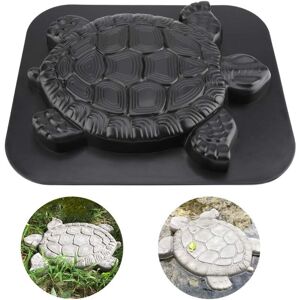 MEMKEY Turtle Paving Stone Mold, Plastic Medium Size Concrete Molds Stones Stepping Stone Garden Driveway Paver Path Mold Sidewalk Maker 15.7' x 13.7' x MEMKEY Turtle Paving Stone Mold, Plastic Medium Size Concrete Molds Stones Stepping Stone Garden Driveway Paver Path Mold Sidewalk Maker 15.7' x 13.7' x