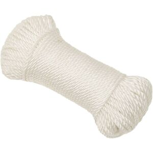 vidaXL White 6mm/500m Twisted Rope - Work Rope vidaXL White 6mm/500m Twisted Rope - Work Rope