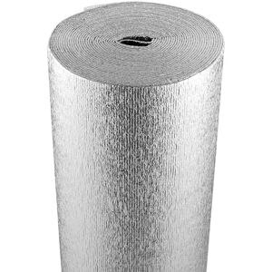 VEVOR Double Reflective Insulation Roll, Foam Core Radiant Barrier, 3.2 mm 48 in x 50 ft, Double-Sided Aluminum Foil epe Foam Heat Reflective Shield, VEVOR Double Reflective Insulation Roll, Foam Core Radiant Barrier, 3.2 mm 48 in x 50 ft, Double-Sided Aluminum Foil epe Foam Heat Reflective Shield,