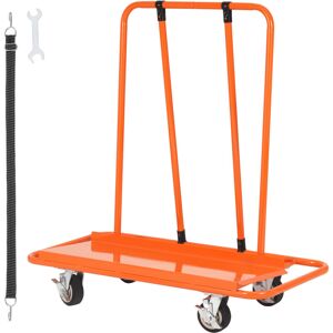 VEVOR Drywall Cart, 3000 LBS Panel Dolly Cart with 45.28" x 21.8" Deck and 5" Swivel Wheels, Heavy-Duty Drywall Sheet Cart, Handling Wall Panel, VEVOR Drywall Cart, 3000 LBS Panel Dolly Cart with 45.28" x 21.8" Deck and 5" Swivel Wheels, Heavy-Duty Drywall Sheet Cart, Handling Wall Panel,