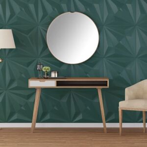vidaXL Green 3D Wall Panels 24 pcs - Wall Decor vidaXL Green 3D Wall Panels 24 pcs - Wall Decor
