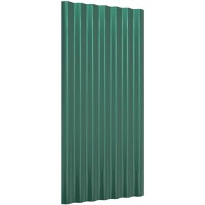 VEX Nova - 12 Steel Roof Panels - Green - 80x36cm VEX Nova - 12 Steel Roof Panels - Green - 80x36cm