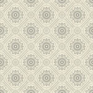 Wallquest Floral Brocade Grey Wallpaper Flowers Classic Acrylic Coated Wallquest Floral Brocade Grey Wallpaper Flowers Classic Acrylic Coated