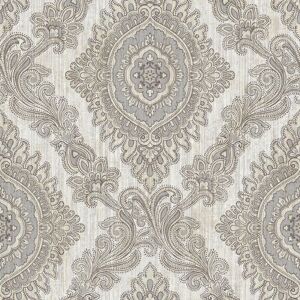 WallQuest WL-AG9090 Silver Wallpaper - Wallpaper WallQuest WL-AG9090 Silver Wallpaper - Wallpaper