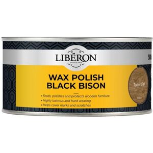Liberon - 126880 Black Bison Wax Paste Tudor Oak 500ml LIBBPWTO500N Liberon - 126880 Black Bison Wax Paste Tudor Oak 500ml LIBBPWTO500N