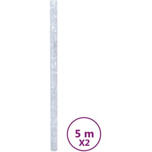 vidaXL Window Film 2 Pcs Frosted Flower Pattern PVC - Window Film vidaXL Window Film 2 Pcs Frosted Flower Pattern PVC - Window Film