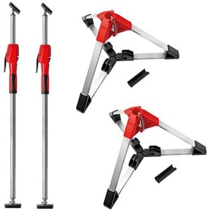 Bessey - X2 STE250 Telescopic Drywall Support 1450-2500mm + X2 Tripod Support Base Bessey - X2 STE250 Telescopic Drywall Support 1450-2500mm + X2 Tripod Support Base
