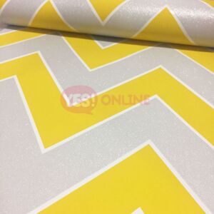 A.S. CREATIONS A.s.creations - Zig Zag Chevron Wallpaper Textured Vinyl Metallic Glitter Sparkle Yellow Silver A.S. CREATIONS A.s.creations - Zig Zag Chevron Wallpaper Textured Vinyl Metallic Glitter Sparkle Yellow Silver