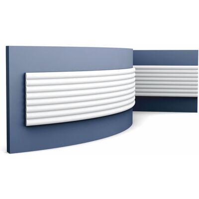 3d wall panel Orac Decor W110F MODERN HILL Wall panel Deco element contemporary design white 2 m 3d wall panel Orac Decor W110F MODERN HILL Wall panel Deco element contemporary design white 2 m