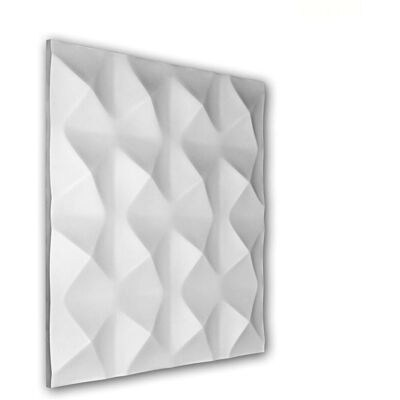 Profhome Decor - Profhome 159003 - White - 3D wall panel Profhome Decor - Profhome 159003 - White - 3D wall panel