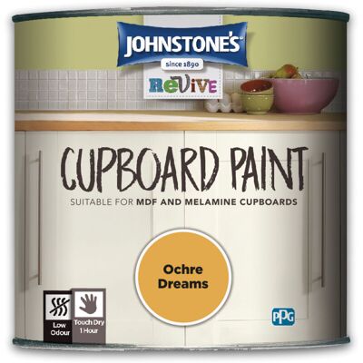 Johnstone's - Revive Cupboard Paint - Ochre Dreams - 750ml - Paint Johnstone's - Revive Cupboard Paint - Ochre Dreams - 750ml - Paint