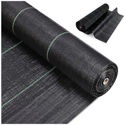 SNQ - 90 g/ft² - Black - Geotextile - Weed barrier fabric SNQ - 90 g/ft² - Black - Geotextile - Weed barrier fabric