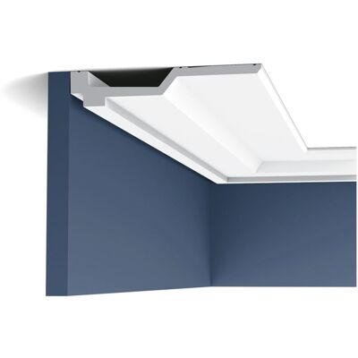 Orac Decor LUXXUS C354 Cornice moulding - Modern white - Cornice moulding Orac Decor LUXXUS C354 Cornice moulding - Modern white - Cornice moulding