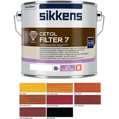 Sikkens - Cetol Filtro 7 Plus Satin Teak 2,5L Sikkens - Cetol Filtro 7 Plus Satin Teak 2,5L