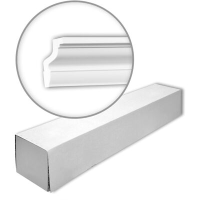 Profhome Decor 36 x Crown mouldings - Moulding Set - Indoor/Outdoor Profhome Decor 36 x Crown mouldings - Moulding Set - Indoor/Outdoor