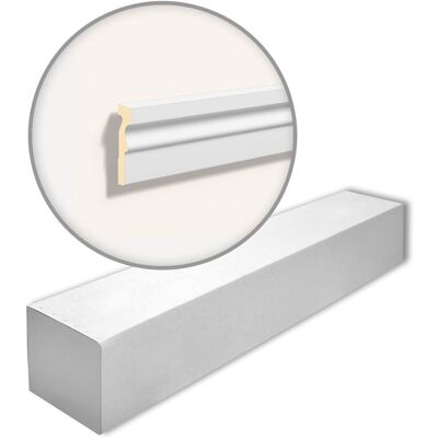 MA12-box domostyl Noel Marquet 1 Box 9 pieces Door frame Facade profile contemporary design white 18 m - NMC MA12-box domostyl Noel Marquet 1 Box 9 pieces Door frame Facade profile contemporary design white 18 m - NMC