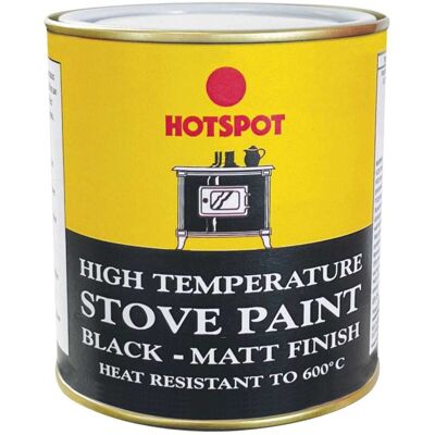 Hotspot HS201040 Stove Paint Matt Black - Stove Paint Hotspot HS201040 Stove Paint Matt Black - Stove Paint