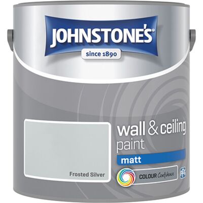 Johnstone's - Matte Frosted Silver 2.5L N - Paint Johnstone's - Matte Frosted Silver 2.5L N - Paint