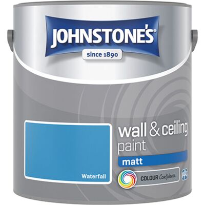 Johnstone's Waterfall 2.5L Matt Wall Paint - Wall Paint Johnstone's Waterfall 2.5L Matt Wall Paint - Wall Paint