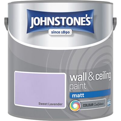 Johnstone's Sweet Lavender 2.5L Matt Wall Paint - Wall Paint Johnstone's Sweet Lavender 2.5L Matt Wall Paint - Wall Paint